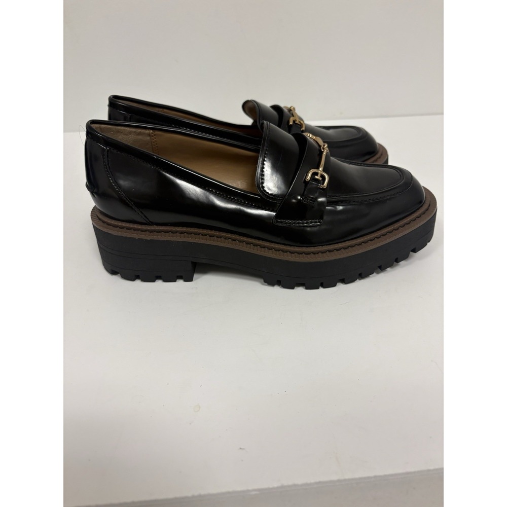 Sam Edelman Laurs Platform Lug Sole Loafer Size 7.5 M